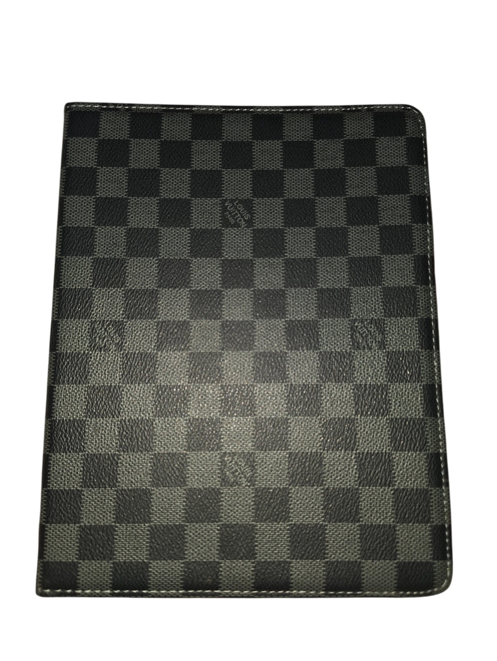 Damier Graphite Check Tablet Cover - Black/Gray